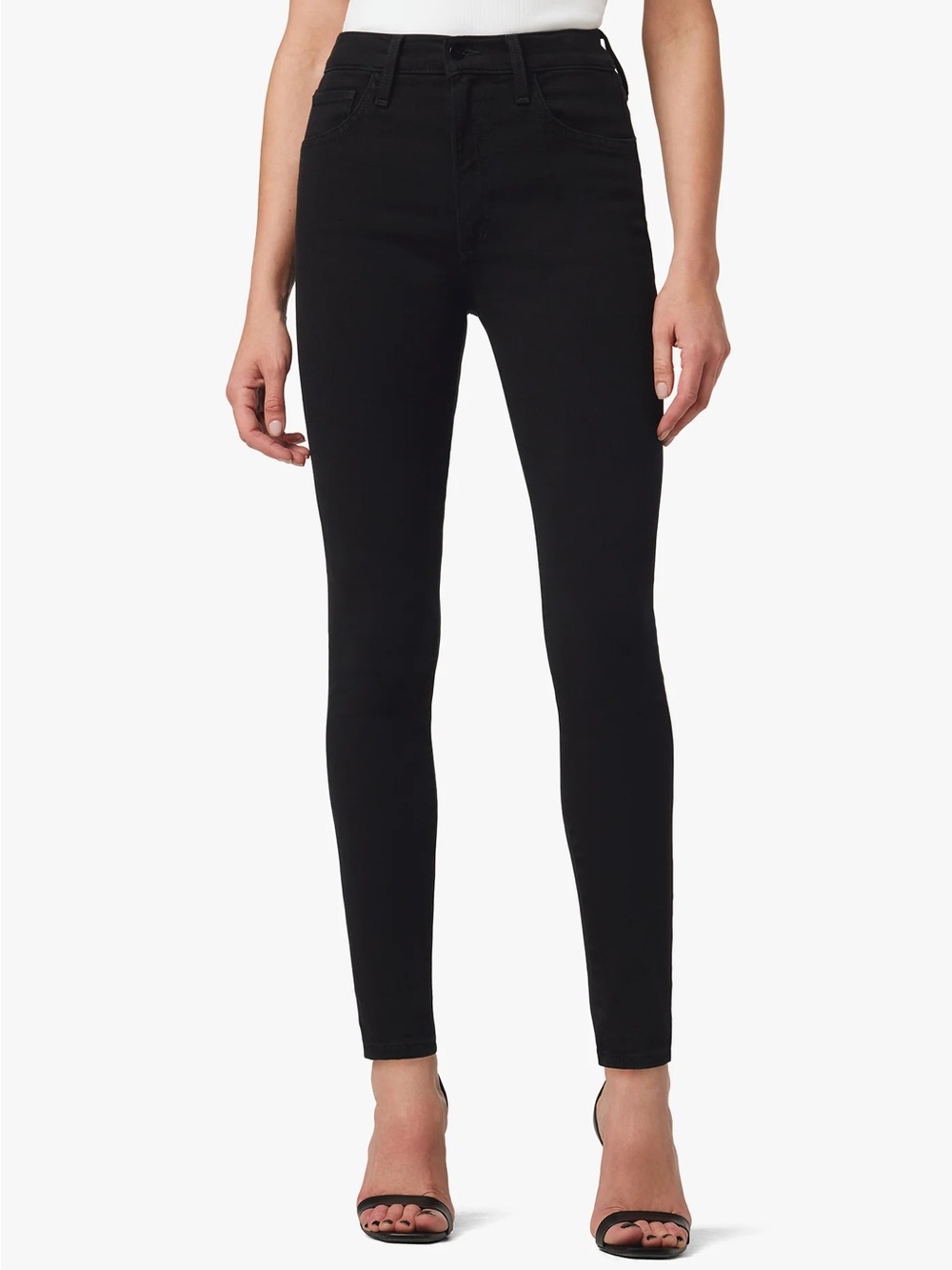 Joe's Jeans The Charlie High Rise Skinny Jeans - Black